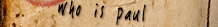 who is paul